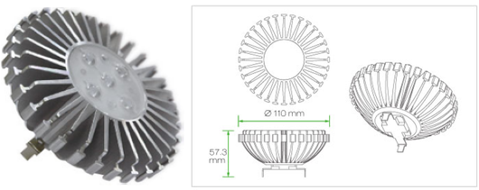 AR111 spots GX53 12V