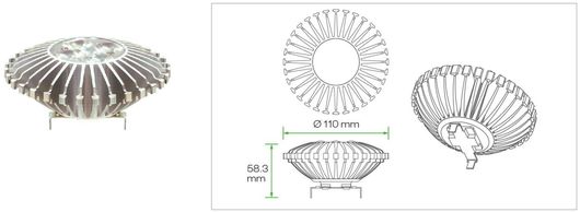 PAR36 spots GX53 12V