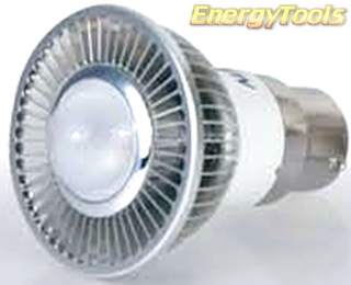 Led spot B22D bajonet MR16 230Volt 7Watt neutraal wit 520Lm 15° Luxeon - led spots