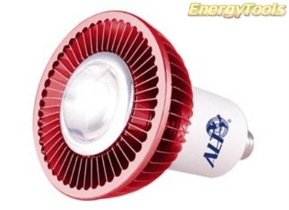 MR16 spotje E11 230V 1W Luxeon rood 60° led spot 50Lm - led spots