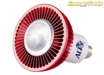 MR16 spotje E14 230V 3W Luxeon rood 60° led spot 100Lm - led spots