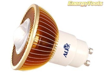 MR16 spotje GU10 230V 7W Epistar warmwit 60° led spot 170Lm - led spots