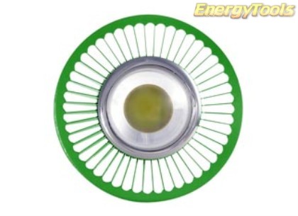 MR16 spotje GU5.3 12V 5W Luxeon groen 38° led spot 342Lm - led spots