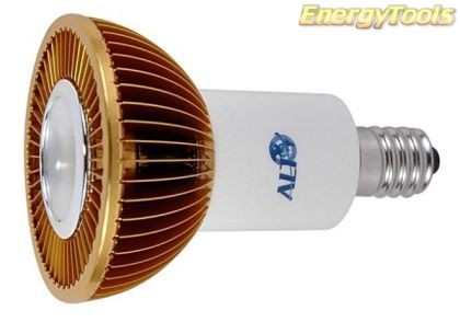 Led spot E11 MR16 230Volt 7Watt warm wit 320Lm 15° Luxeon - led spots