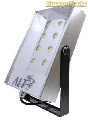 Led Schijnwerper 46W Bridgelux buiten breedstraler 130° koudwit 230V IP68 - led schijnwerpers