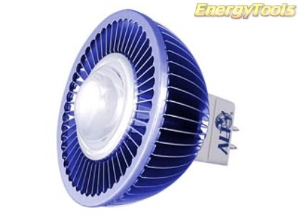 GU5.3 MR16 12V Led spotje Blauw