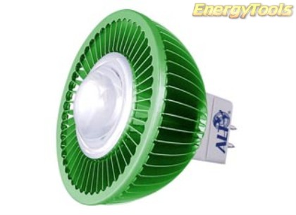 GU5.3 MR16 12V Led spotje Groen