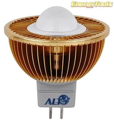 MR16 GU5.3 led spotje 12V Cree XT-E 7W warm wit 90° 580Lm