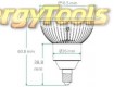 MR16 EZ10 led spotje 12V Cree XT-E 7W