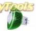 gu5.3 led spotje mr16 spots groen 12V